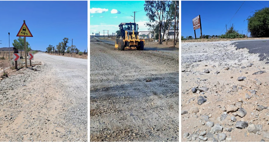 Meintjies Road has been a source of frustration for the residents of Middelburg ever since a contractor broke it apart before disappearing more than 18 months ago. 