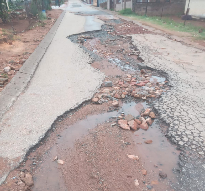 The badly deteriorated Lefye Street will only be considered in future budget cycles.