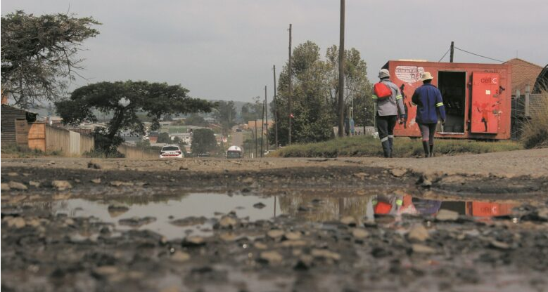  Roads such as Yarborough Road and Shorts Retreat Road in Mkondeni, Pietermaritzburg, are some of the roads which have been severely damaged over the years. 