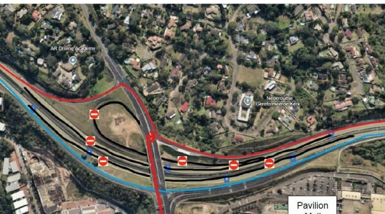  SANRAL advises of night time road closures on N3 Westville to Paradise Valley interchange. 
