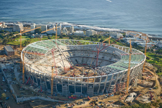 Aerial Photo of the stadium