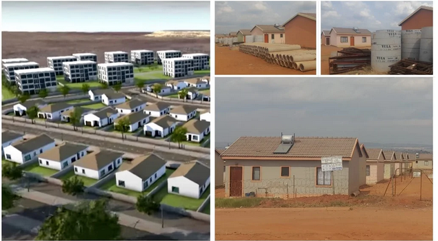 The R11 billion Montrose Mega City project in Randfontein.(Graphic by Sharlene Rood/News24) 