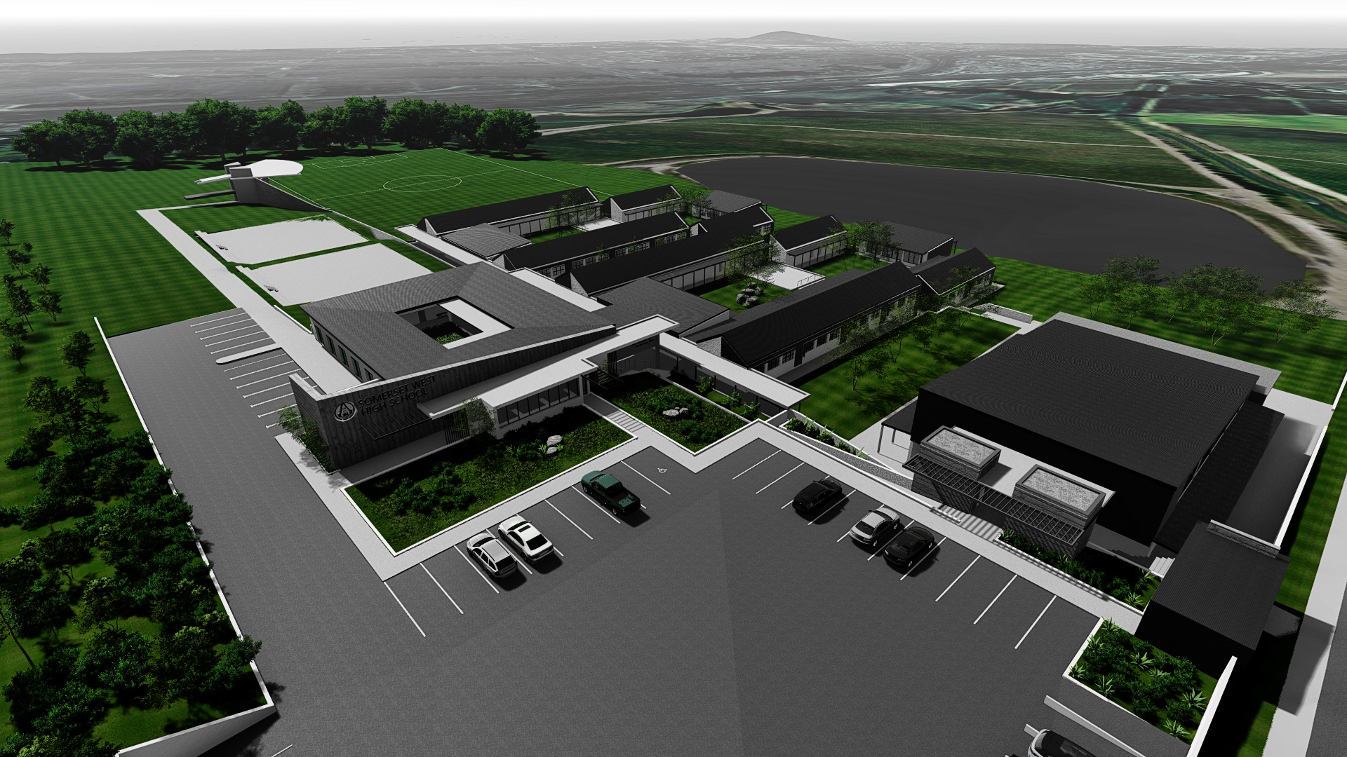 Somerset West High School Artist's Impression