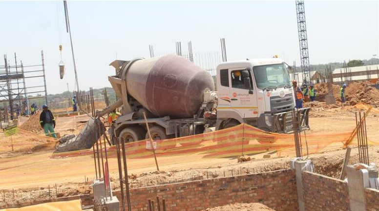 The construction of the central academic hospital in Limpopo creates 659 jobs with 52 of those positions held by youth women.