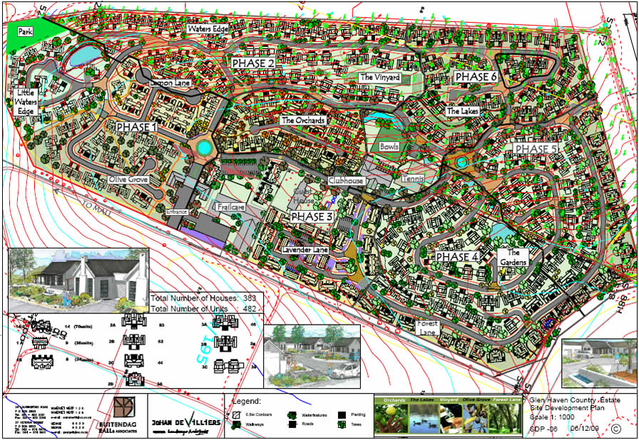 Glen Haven Site Plan