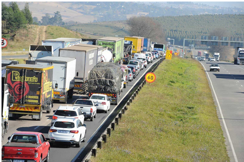 A file image of the N3 in KZN.