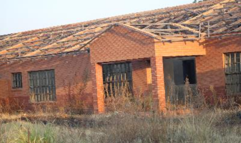 The current state of the abandoned and incomplete Nancefield Primary School was left in disarray after the previous contractor