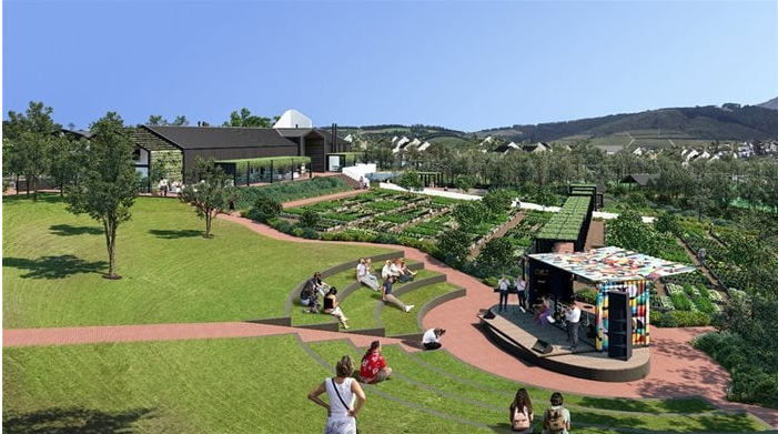 Strict landscaping protocols at Newinbosch direct the use of indigenous and endemic species only.