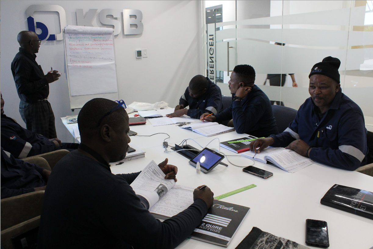 Adult Literacy and numeracy classes are held at the company’s premises every Monday and Tuesday, from 8:00 to 12:00.