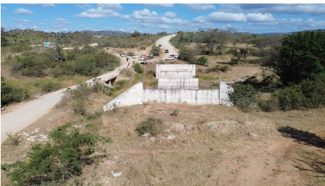 The stalled Morobeng/ Sekgosese road project that cost Limpopo government R400 million but abandoned three years ago after been paraded to President Cyril Ramaphosa. 