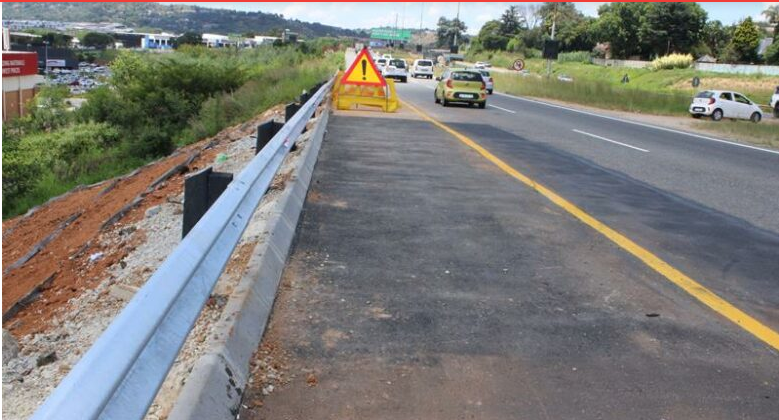  The road is now open to motorists. 