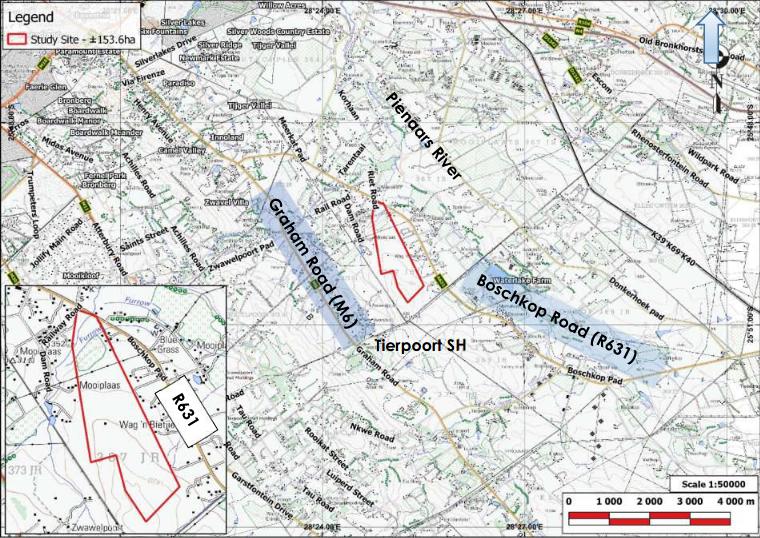 Mooiplaats Educational Hub Locality Map