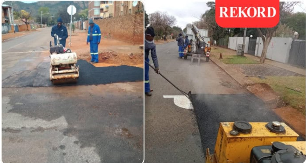 he work was aimed at improving driving conditions, preventing further road deterioration and ensuring smoother traffic flow.