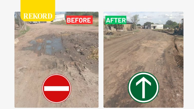 The intervention aims to improve accessibility, road safety, and overall service delivery within the community. 