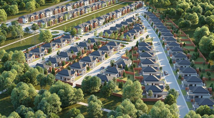 Clear Water Village Artist Impression - Layout