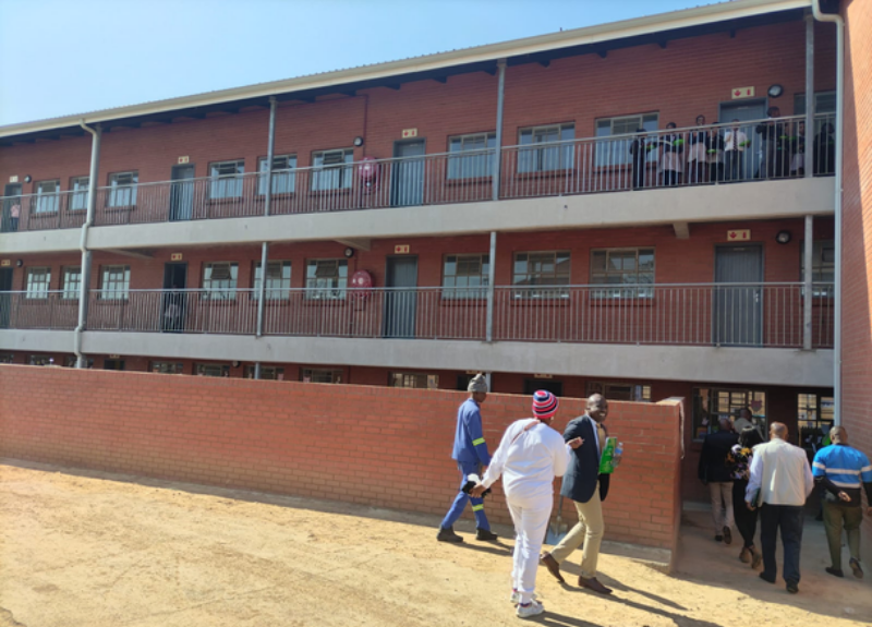 Siphumelele Primary School, Newtown C, Inanda, is soon going to have new state-of-the-art classrooms, to help alleviate the problems of congestion in the classrooms. 