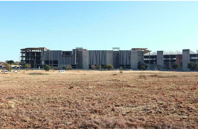 The unfinished Villa Mall in the east of Pretoria.