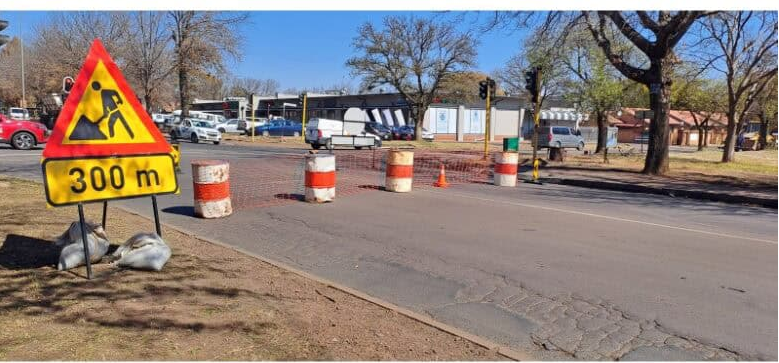 Meyer Street is currently closed due to road works.