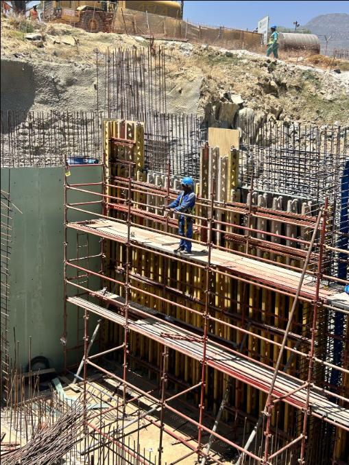 Gordon's Bay Pump Station Construction Progress