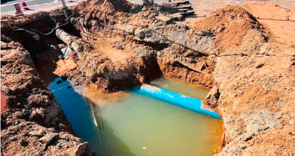 Repair work remains underway following a major pipeline burst that has disrupted water supply to several northern Johannesburg suburbs.