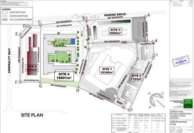 Site Plan erf 2399 PPA 35561-35574-35576