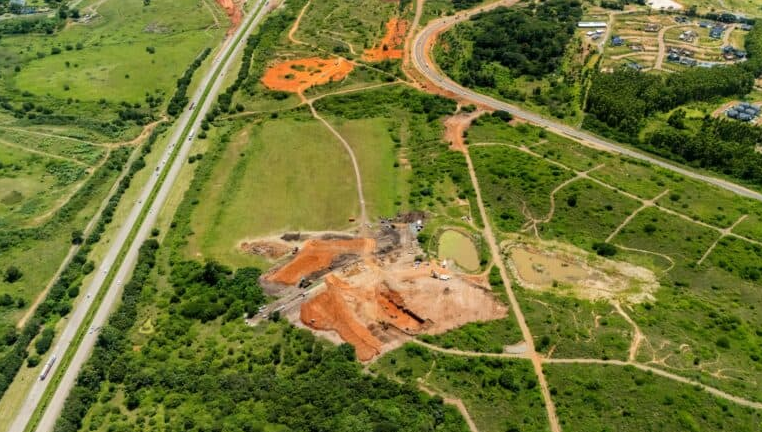  The site where Seaton House School is currently being built inside the Seaton Commercial Precinct, just north of Salt Rock. 