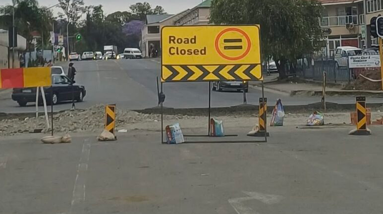  Signage will be in place throughout the construction period. 