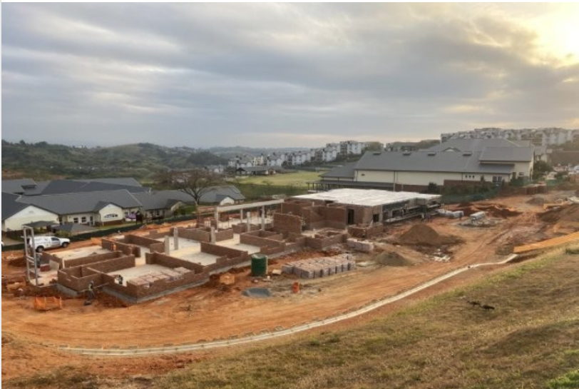 The Reddam House Ballito ELS building site.