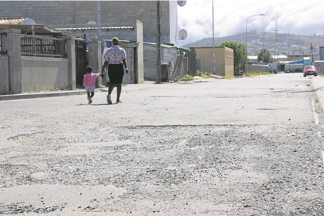 Necessary maintenance will be carried out on various streets in Nomzamo and Asanda Village, including Xhakia Street (pictured) until the end of March.