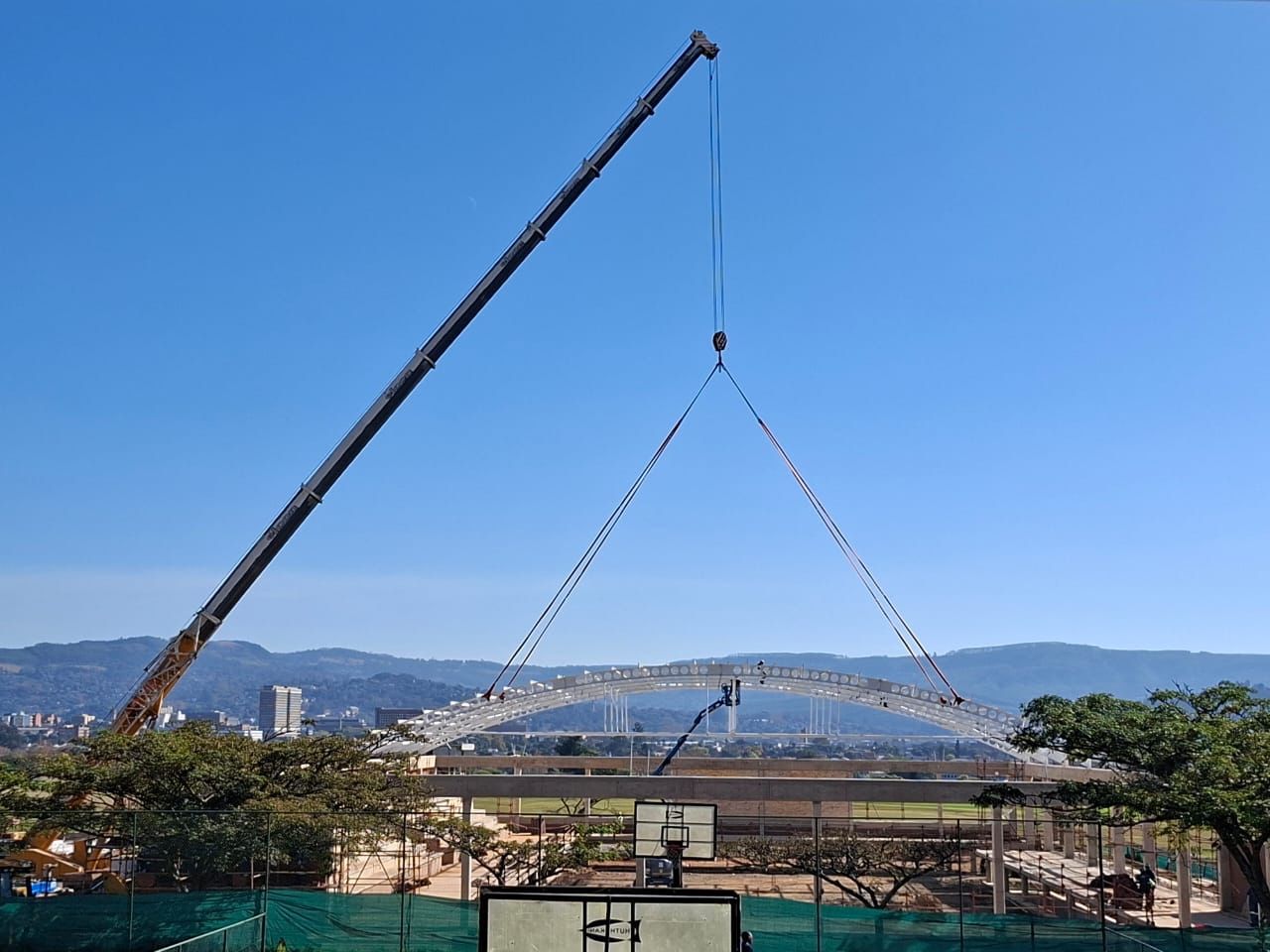 Construction progress