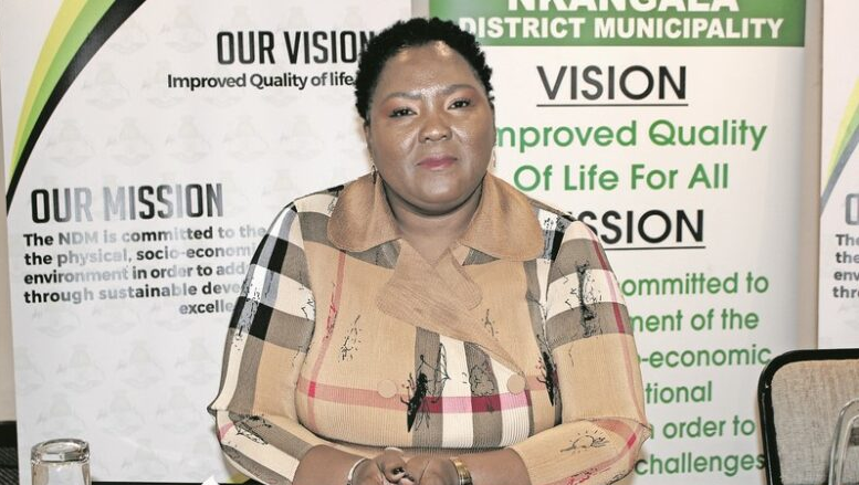  Nkangala District Executive Mayor, Councillor Leah Mabuza. 