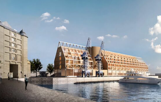 A render of the new Quay 7 hotel at the V&A Waterfront