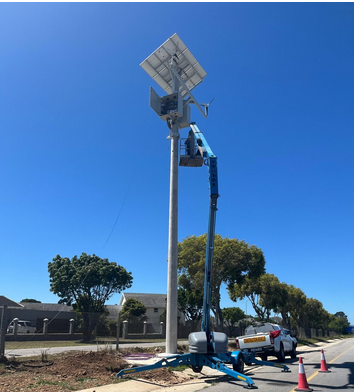Costing between R1 million and R1.5 million each, these poles aim to improve road safety. 