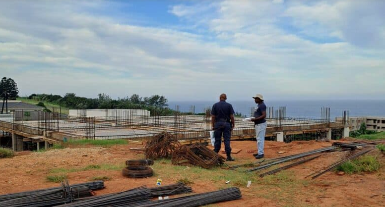  eThekwini Metro Police paid the La Mercy construction site a visit on Wednesday, April 15. 