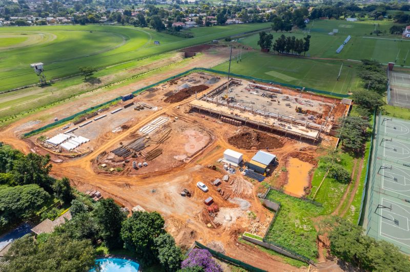 Construction progress