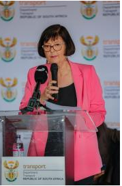 Minister of Transport Barbara Creecy 