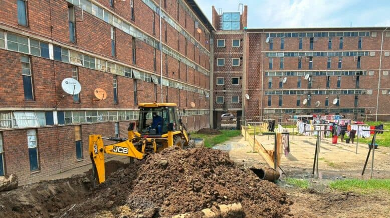 Helen Joseph Sewer Reticulation Project gets underway.