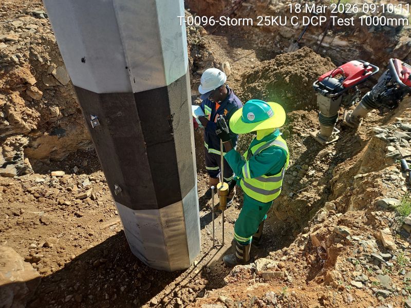 Construction progress - March 2026