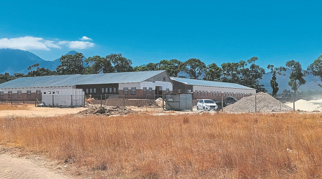 Lwandle Primary School is still under construction