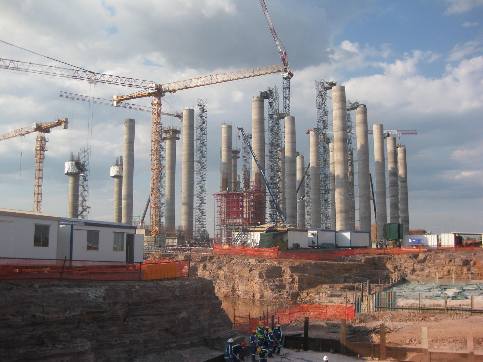 Construction at Medupi Power Station