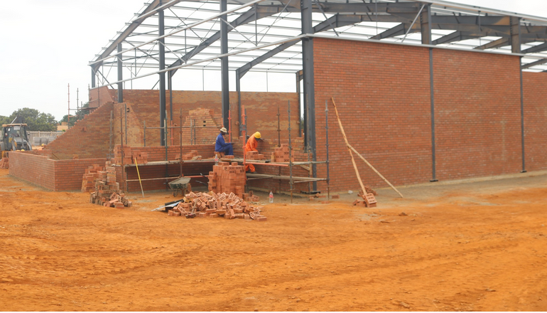       Home     LOCAL NEWS     R28 million Bulamahlo Community Hall in Makhwubidung nears completion  R28 million Bulamahlo Community Hall in Makhwubidung nears completion