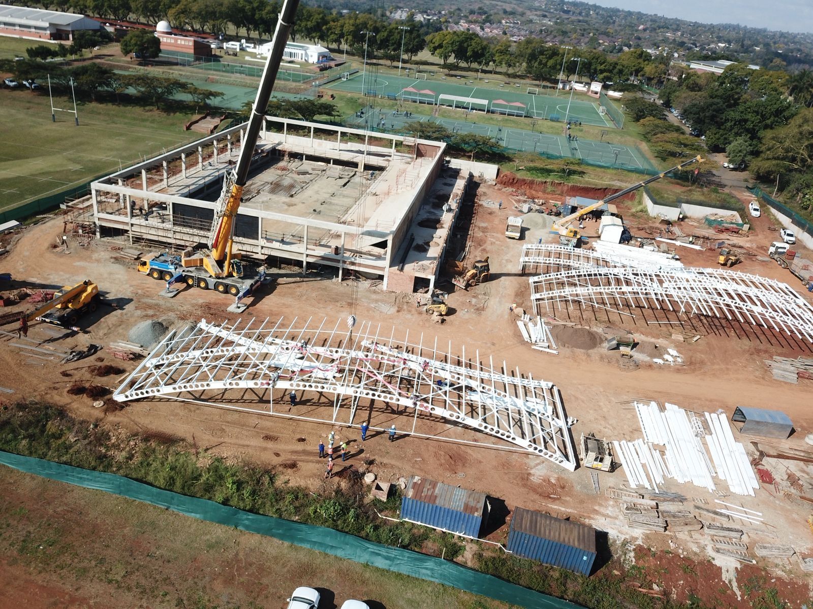 Construction progress