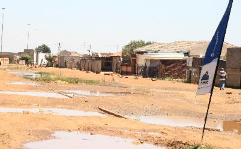 ELM has launched a R16m road project in Evaton. 