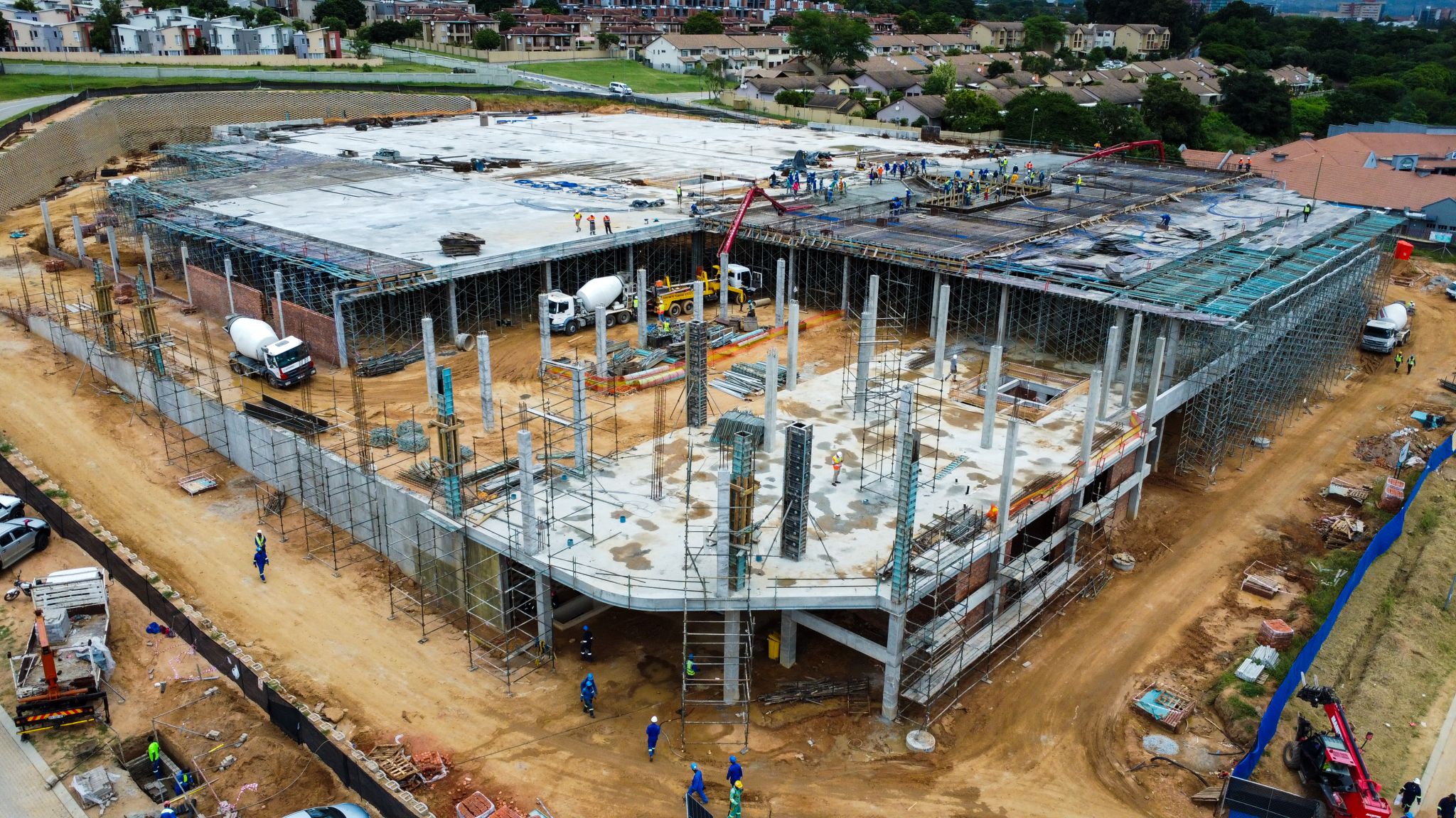 Matumi Mall Construction progress