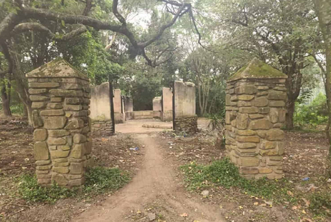 The abandoned Gorge View Bush Golf at the Howick Falls precinct which will to be demolished by uMngeni Municipality after Amafa granted them permission to do so. 