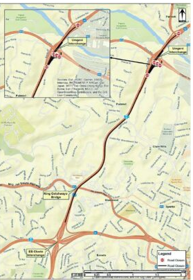 N2 Southbound – carriageway fully closed at Inanda interchange. Vehicles can only proceed to Umgeni Road and M19.