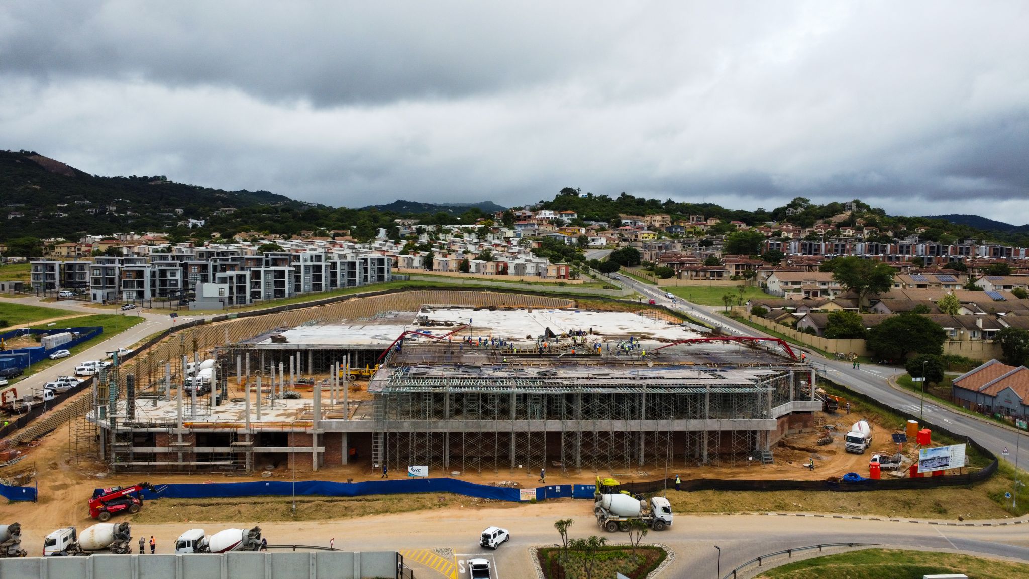 Matumi Mall Construction progress