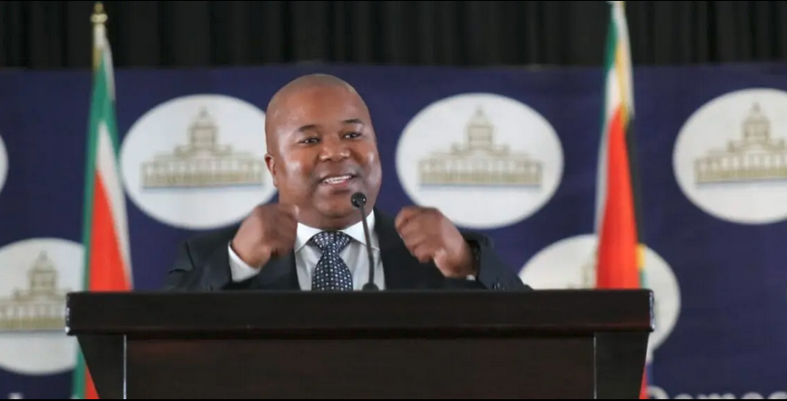 Free State Human Settlements MEC Saki Mokoena