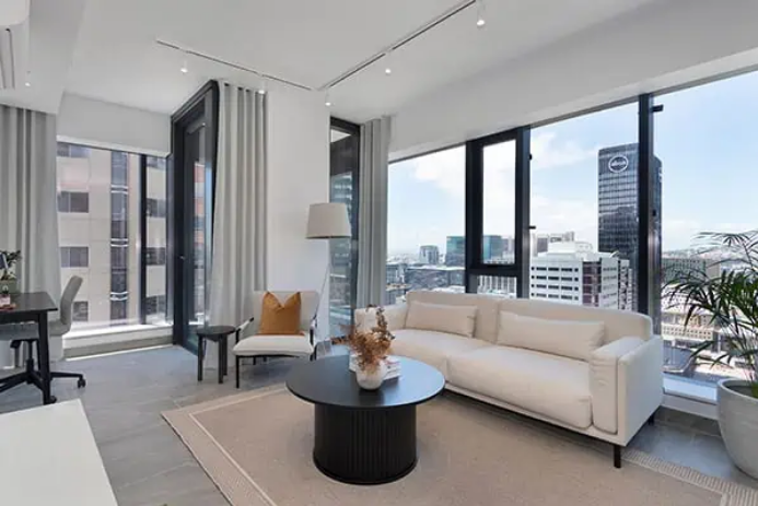Show suite at The Rubik, a development spearheaded by Abland Property Developers.