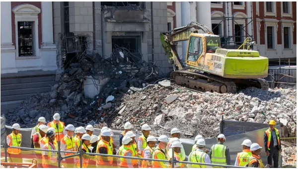 The Joint Standing Committee on the Financial Management of Parliament (JSCFMP), along with members from the portfolio and select committees on public works & infrastructure on Wednesday had the first site visit